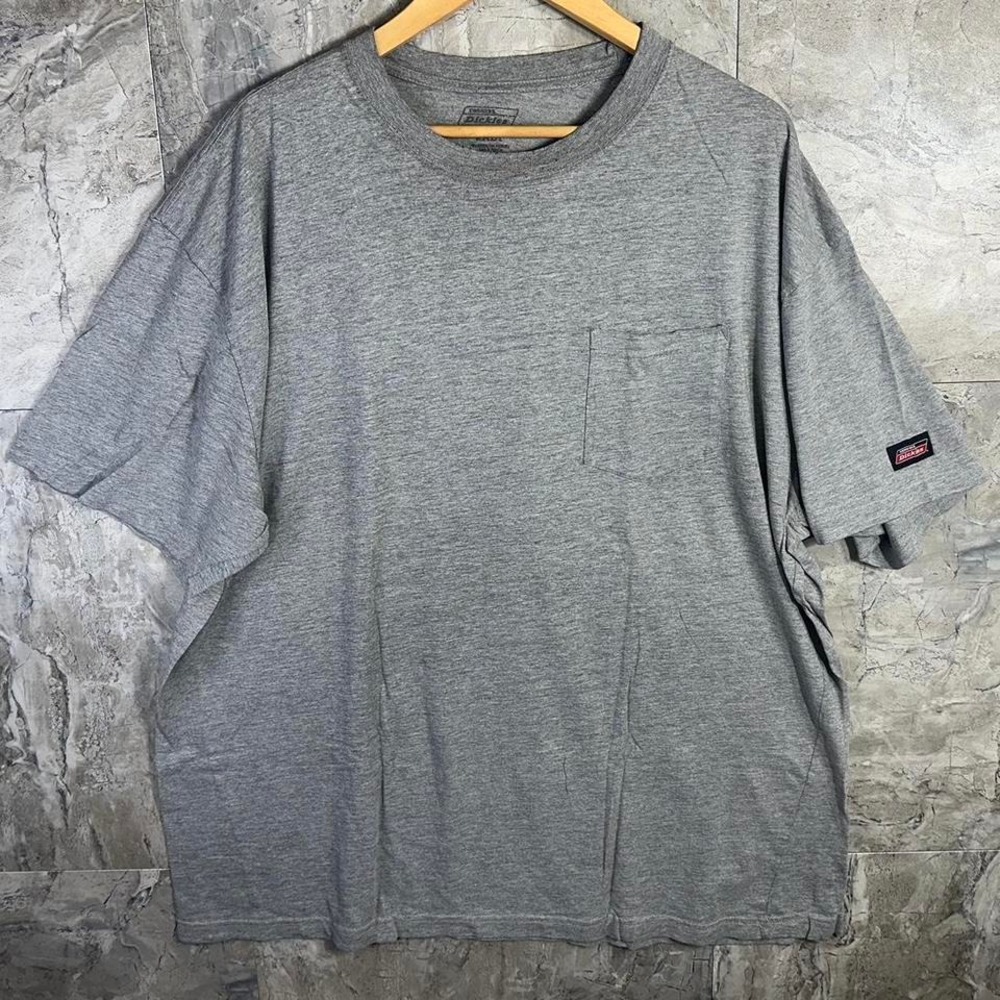 Grey Dickies pocket tee‎ WorkWear Men's 2XL #casual